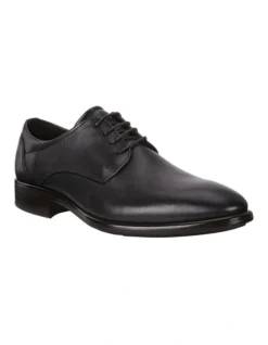 ECCO Citytray Derby Shoe In Black