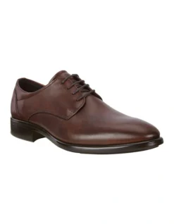 ECCO Citytray Derby Shoe In Brown