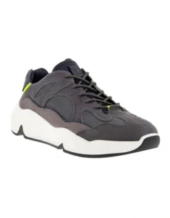 ECCO Chunky Colour Pops Sneaker In Grey