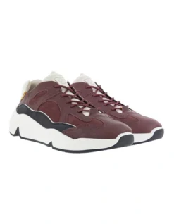 ECCO Chunky Colour Pops Sneaker In Dark Brown -Ecco 924462280 6 720x928
