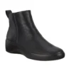 ECCO Soft 7 Wedge Side-Zip Boots In Black 1 ECCO Soft 7 Wedge Side-Zip Boots In Black -Ecco 924468400 1 720x928