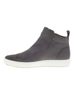 ECCO Soft 7 Zipped Ankle Boot In Dark Grey -Ecco 924475690 6 720x928
