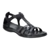 ECCO Flash T-Strap Sandal In Black -Ecco 924508000 1 720x928
