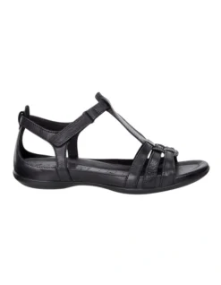 ECCO Flash T-Strap Sandal In Black -Ecco 924508000 6 720x928