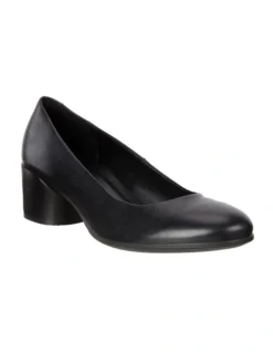 ECCO Shape 35 Mod Block Pumps In Black