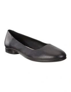 ECCO Anine Ballerina Shoes In Black