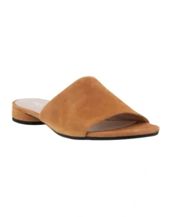 Ecco 40 ECCO Flat Slide II Sandals In Tan
