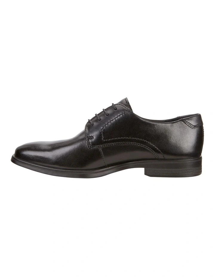ECCO Melbourne Lace-Up Derby Shoes In Black 6 ECCO Melbourne Lace-Up Derby Shoes In Black - Image 4