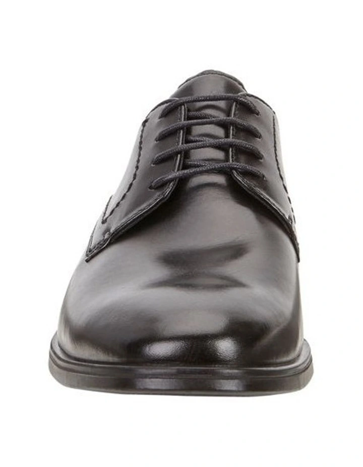 ECCO Melbourne Lace-Up Derby Shoes In Black 9 ECCO Melbourne Lace-Up Derby Shoes In Black - Image 7