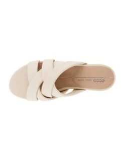 ECCO Flat II Womens Sandal In Cream 11 ECCO Flat II Womens Sandal In Cream -Ecco 946045810 3 720x928
