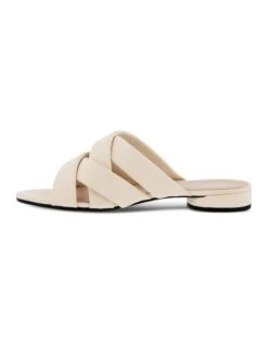 ECCO Flat II Womens Sandal In Cream 14 ECCO Flat II Womens Sandal In Cream -Ecco 946045810 6 720x928