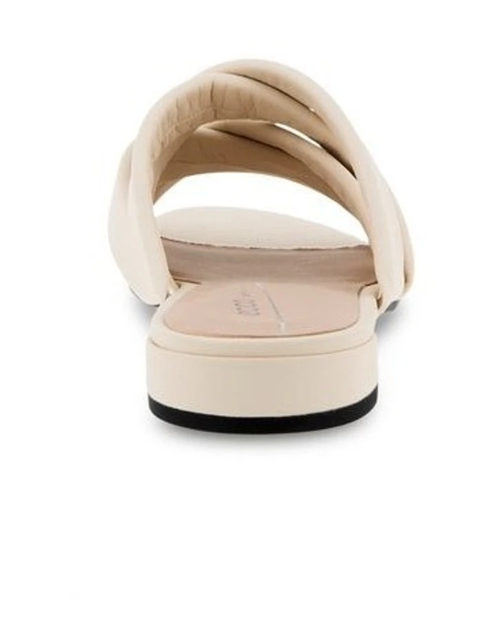 ECCO Flat II Womens Sandal In Cream 9 ECCO Flat II Womens Sandal In Cream - Image 7