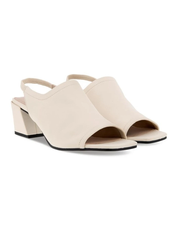 ECCO Elevate Squared 50 Sandal In Bone 4 ECCO Elevate Squared 50 Sandal In Bone - Image 2