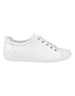 ECCO Soft 2.0 Sneaker In White