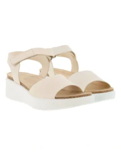 ECCO Flowt Sandal In Cream -Ecco 965621800 4 720x928