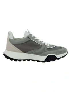 ECCO Retro Sneaker In Grey